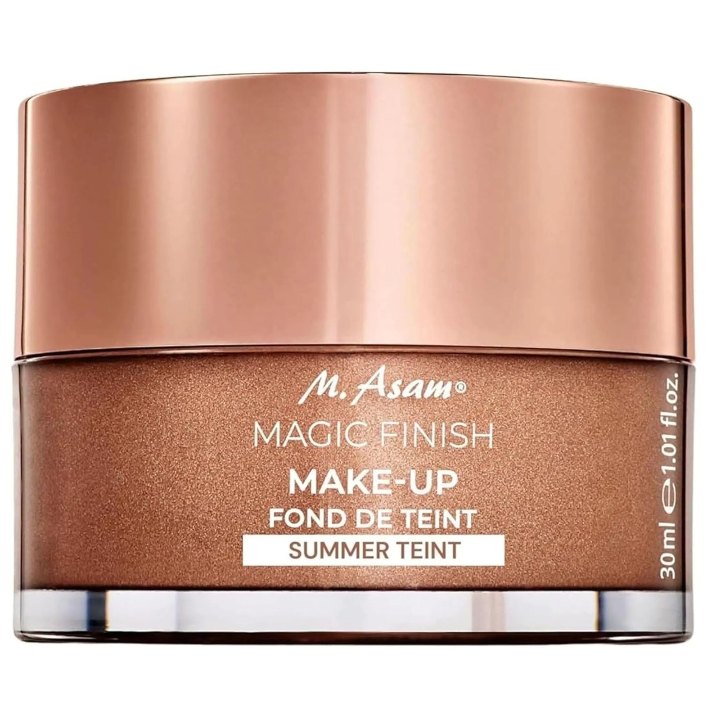 M. Asam Magic Finish Summer Teint Make-Up Mousse (1.01 Fl Oz) – 4in1 Primer, Foundation, Concealer & Powder With Buildable Coverage, Hides Redness And Dark Spots, Vegan, For Medium To Deep Skin Tones 1.01 Fl Oz (Pack of 1)