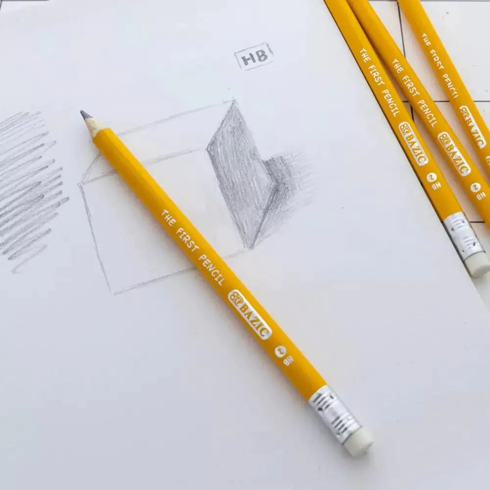 Yellow Pencil #2 Premium Jumbo (12/pack) - My First Pencil