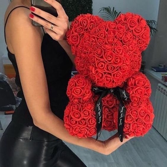 Roses Teddy Bear