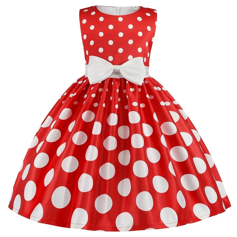 Children's Satin Dress For Girls