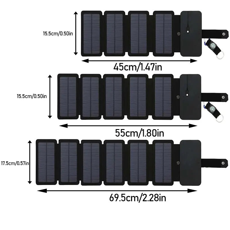 Multifunctional Portable Solar Charging Panel