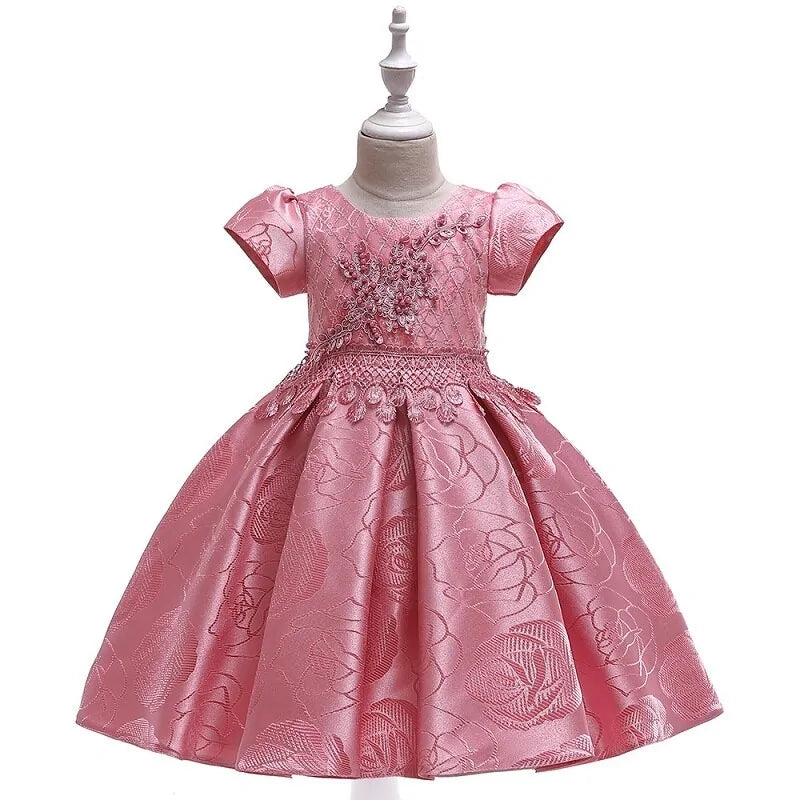 Children's Satin Dress For Girls