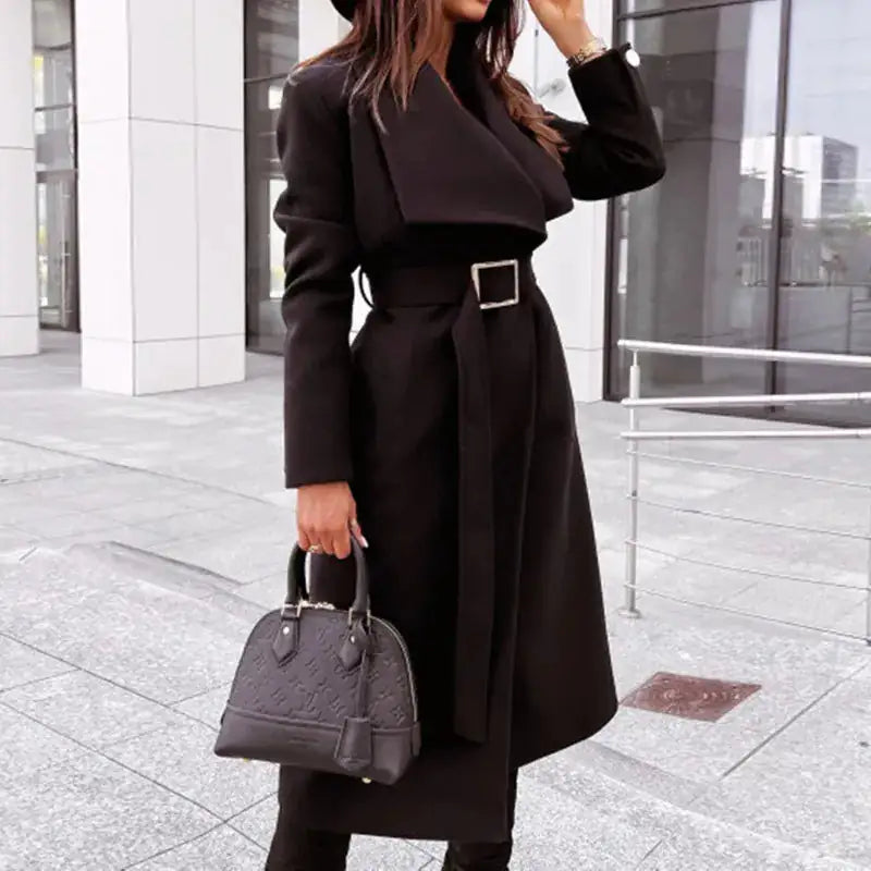 Autumn Long Sleeve Fashion Trench Coat