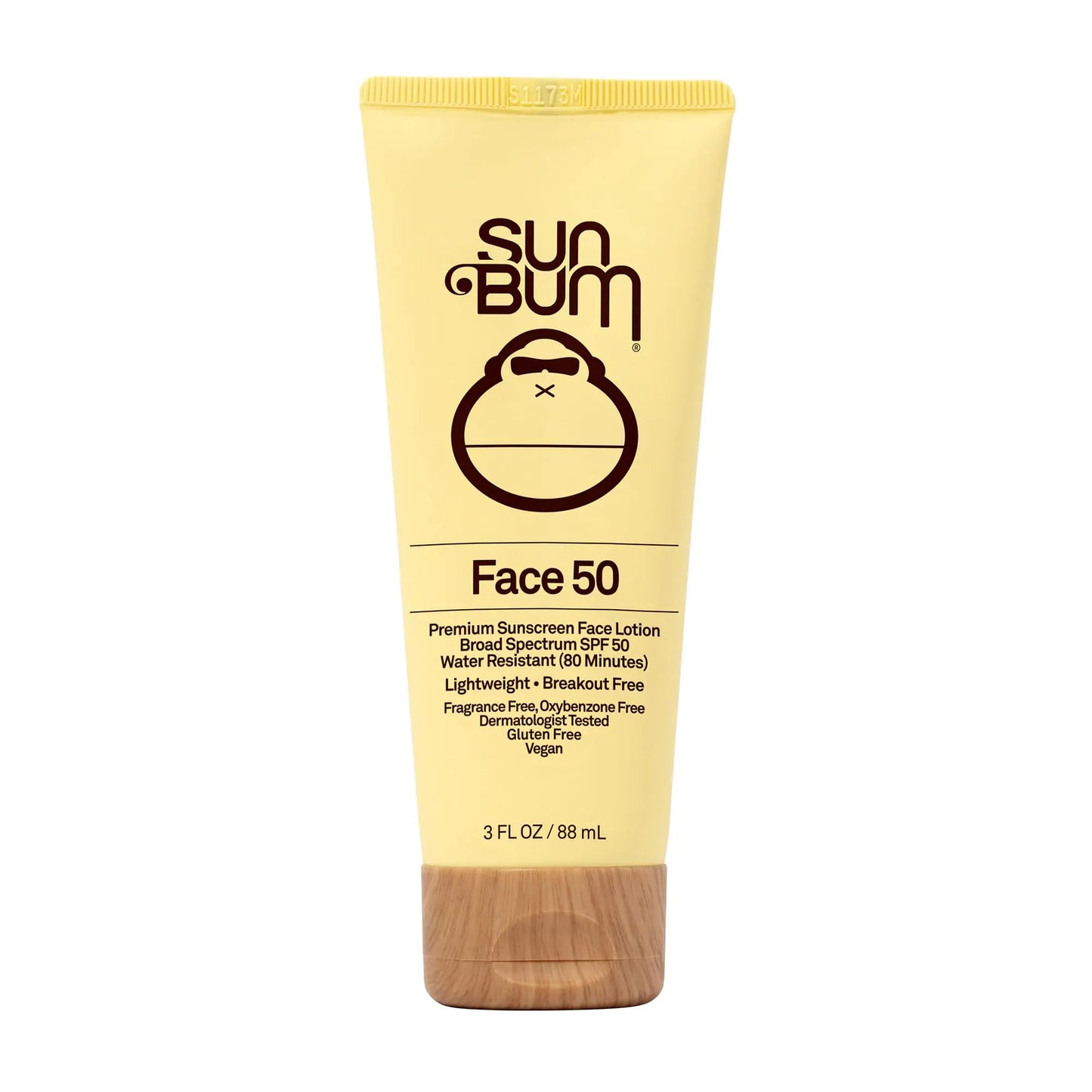 Sun Bum Original SPF 50 Sunscreen Face Lotion | Vegan Broad Spectrum with Vitamin E, 3 oz 3 Fl Oz (Pack of 1)