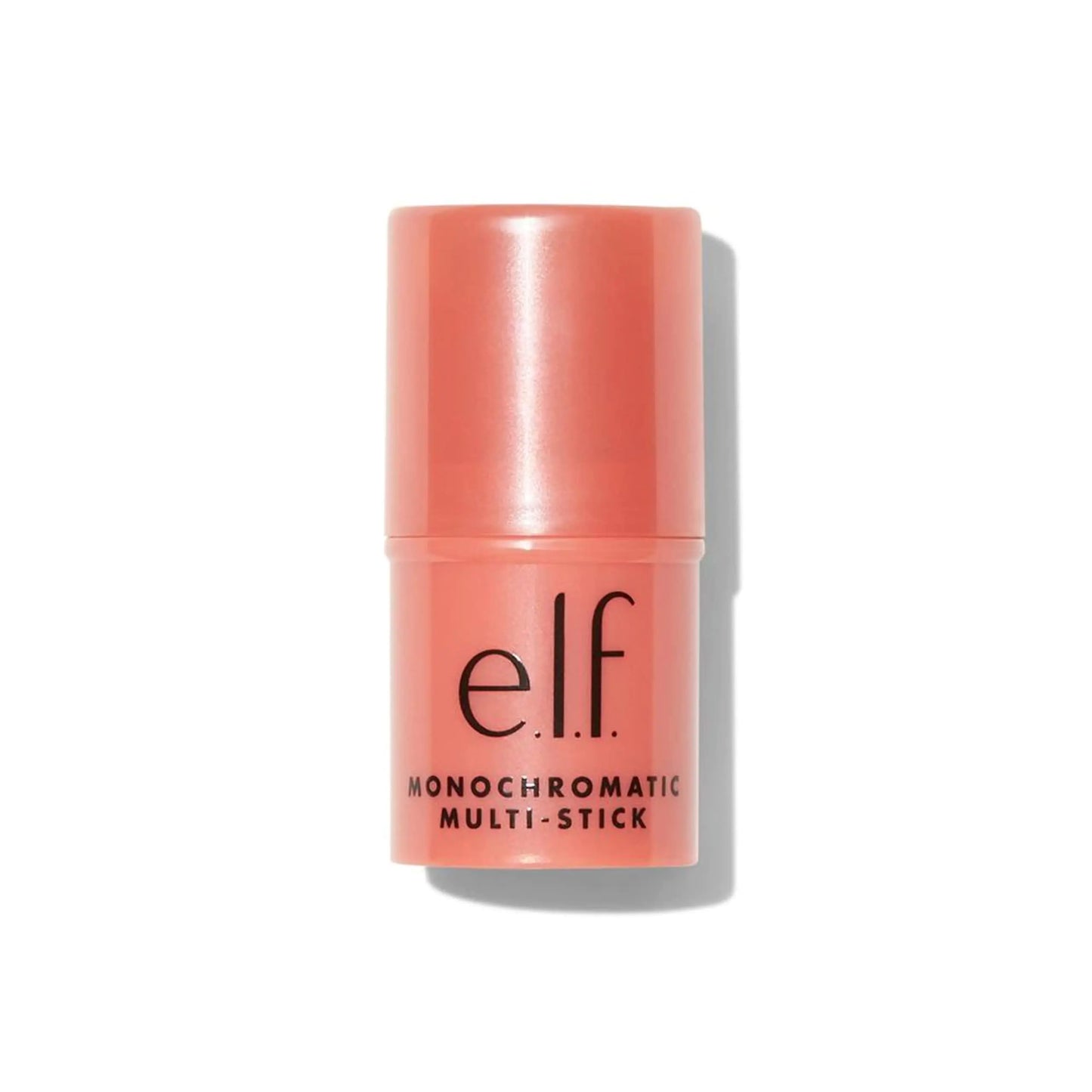 e.l.f. Monochromatic Multi Stick, Travel-Sized Luxuriously Creamy & Blendable Color For Eyes, Lips & Cheeks, Vegan & Cruelty-Free, Glimmering Guava 0.17 Ounce (Pack of 1)