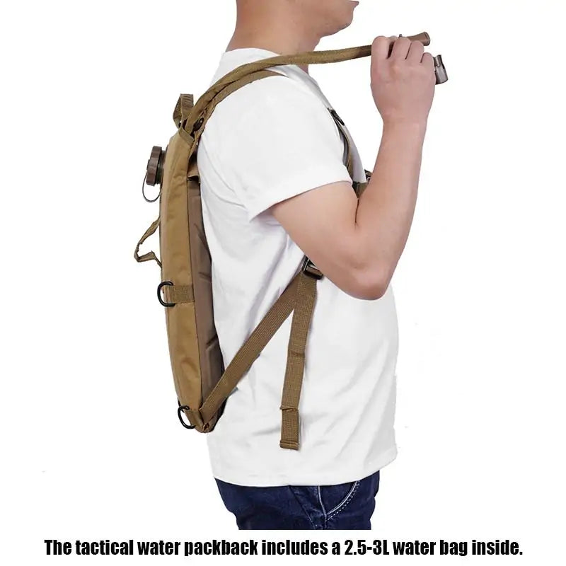 Military Tactical Hydration Water Backpack