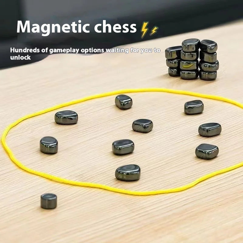 Magnetic Battle Chess Game for Parent-Child