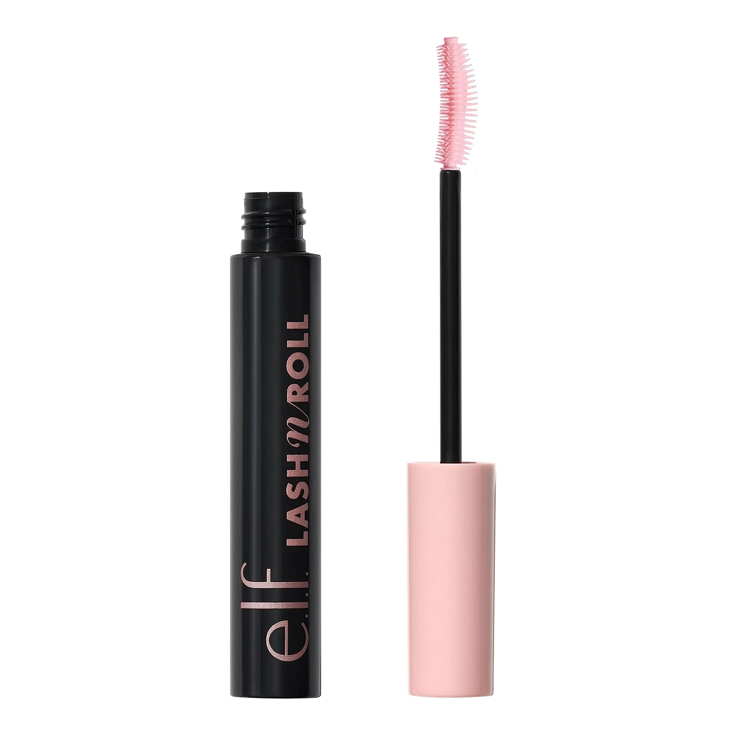 e.l.f. Lash 'N Roll Mascara, Curling Mascara For Visibly Lifted Lashes, Lifts & Separates Lashes. Long-Lasting Formula, Vegan & Cruelty-Free, Deep Brown 0.32 Fl Oz (Pack of 1)