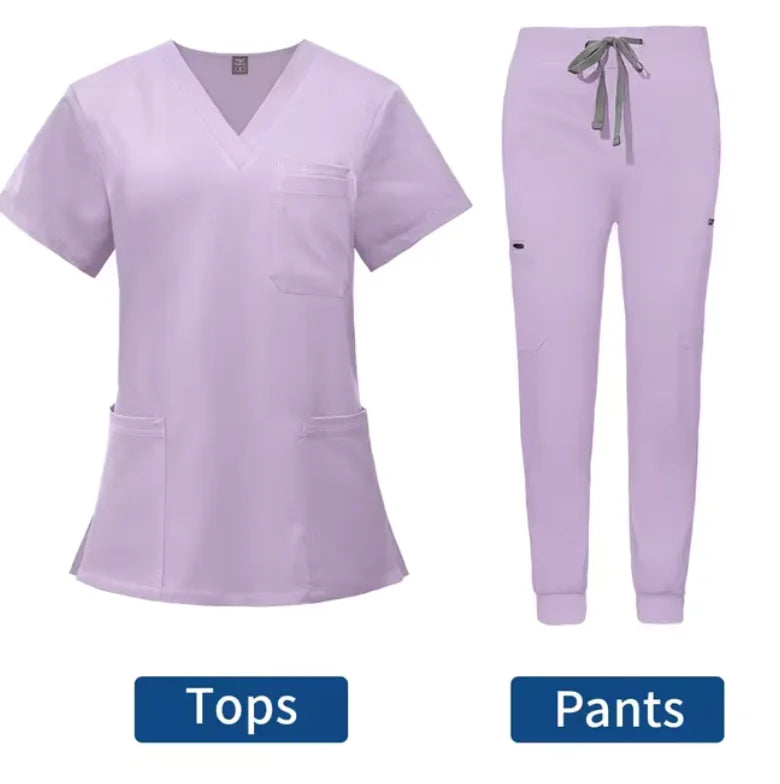 Medical Scrubs Jogger Set