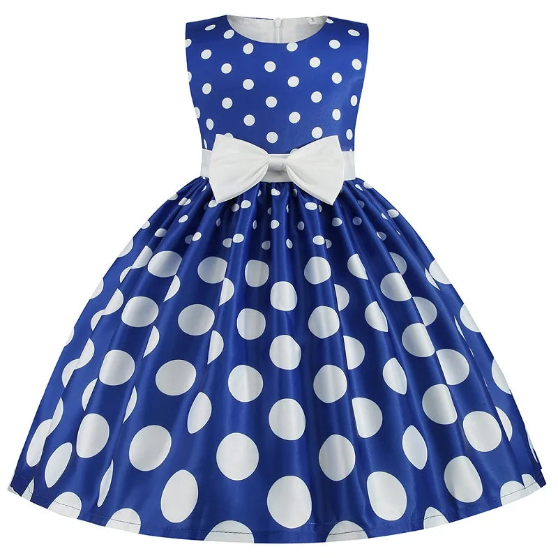 Children's Satin Dress For Girls