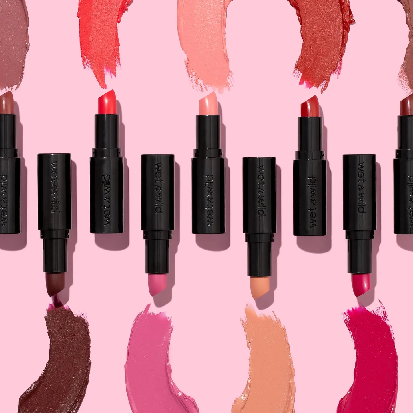 wet n wild Mega Last Matte Lip Color, Semi Matte Hyaluronic Acid Infused, Long Lasting Full Coverage for a Nourishing Pout, Cruelty-Free & Vegan - Mauve Outta Here