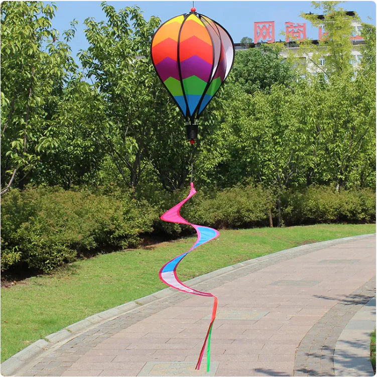 Colorful Hot Air Balloon Wind Spinner