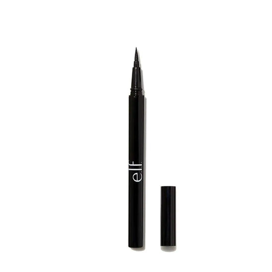 e.l.f. H2O Proof Eyeliner Pen, Felt Tip, Waterproof, Long-Lasting, High-Pigmented Liner For Bold Looks, Vegan & Cruelty-Free, Jet Black. 0.02 Fl Oz 1 Fl Oz (Pack of 1)