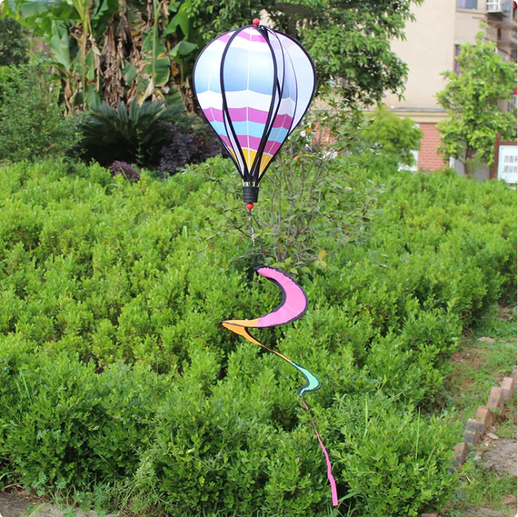 Colorful Hot Air Balloon Wind Spinner