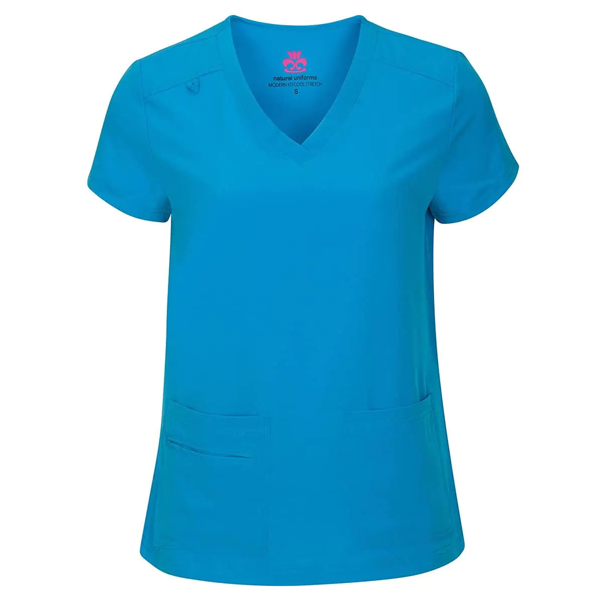 M&M SCRUBS Women's Breathable Cool Stretch Fabric Scrub Top and cargo Pant Set W.b X-Small-Petite