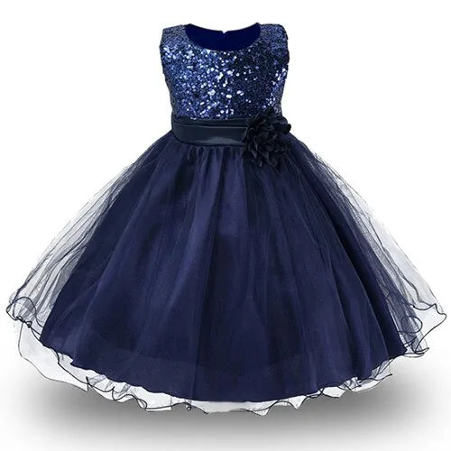 Children's Navy Blue Dress