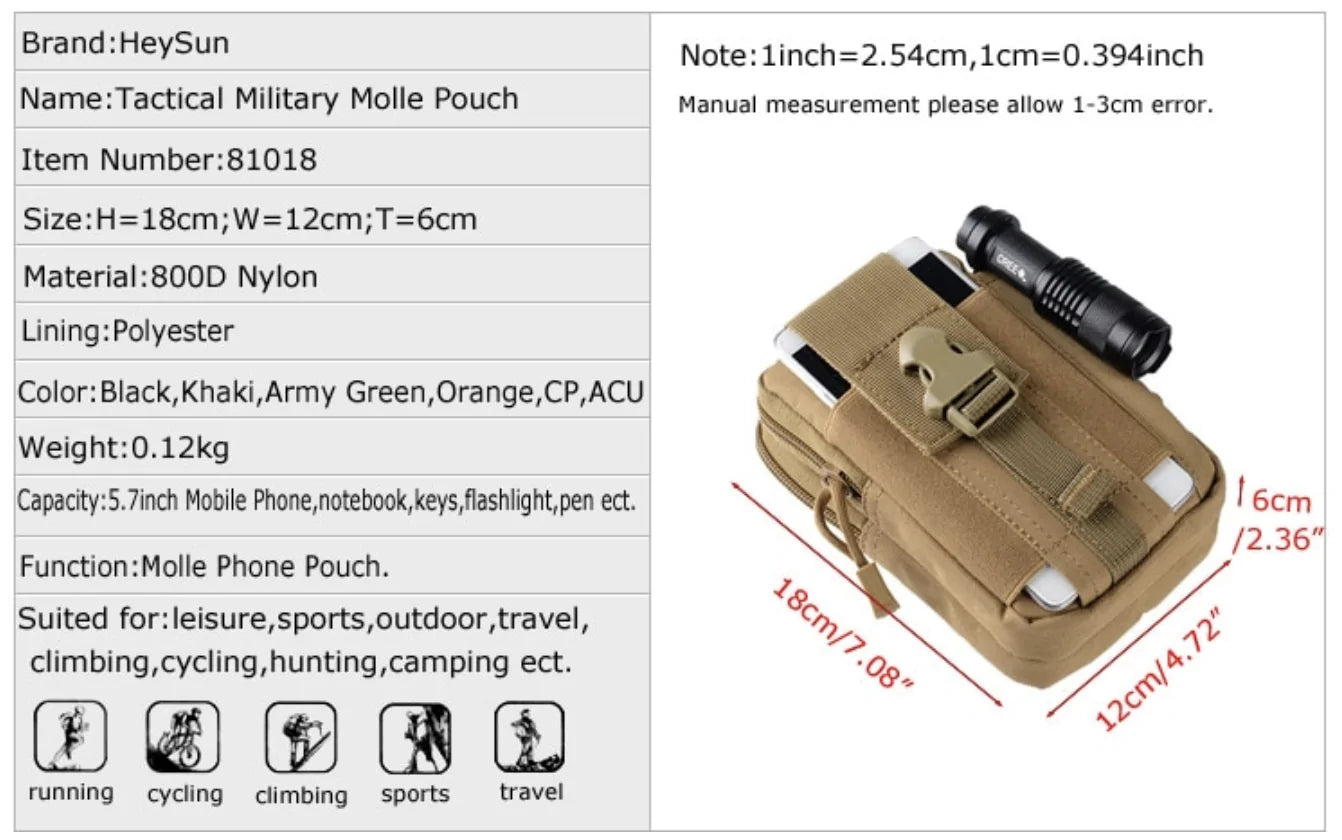 Tactical Military Molle Pouch