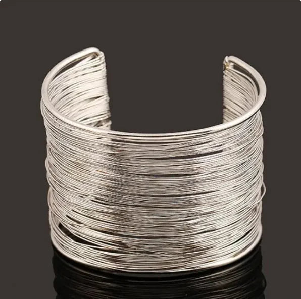 WireWave Cuff Bracelet