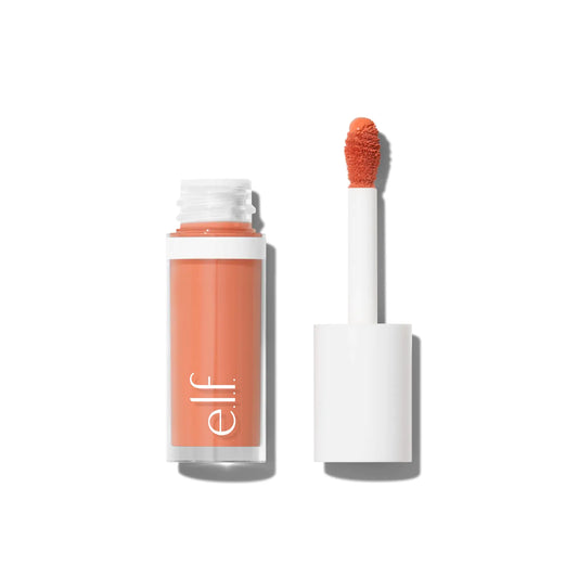 e.l.f. Camo Liquid Blush, Long-lasting Liquid Blush For High-pigment Color, Creates A Soft, Dewy Finish, Vegan & Cruelty-free, Peach Perfect 0.13 Fl Oz (Pack of 1)