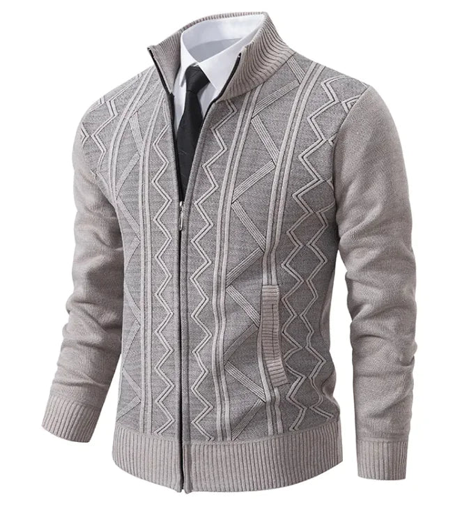 Autumn Men's Loose Knit Cardigan