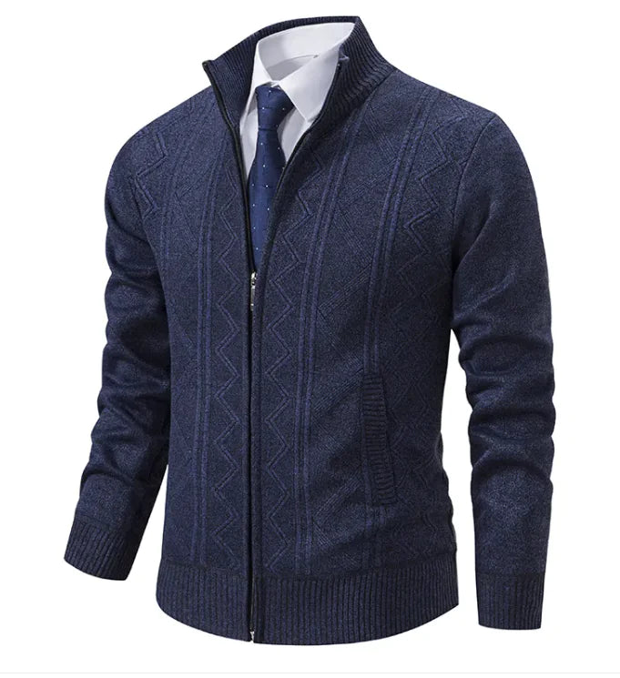 Autumn Men's Loose Knit Cardigan