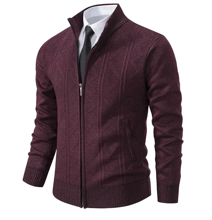 Autumn Men's Loose Knit Cardigan