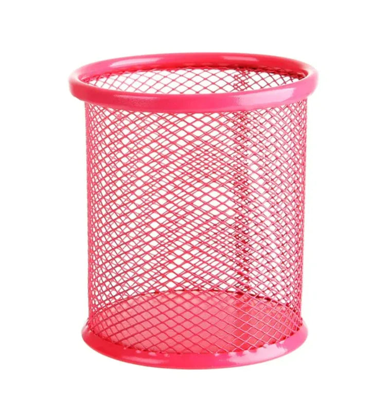 Metal Mesh Pen Holder