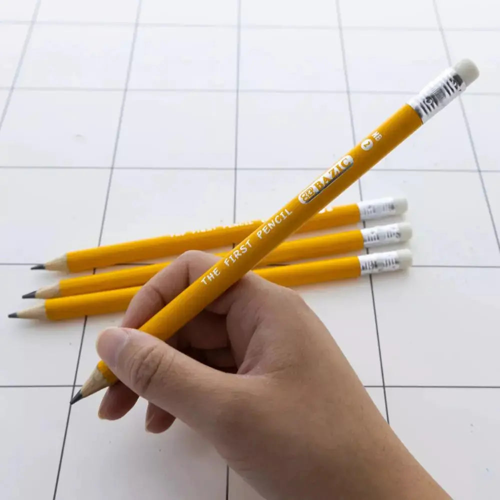 Yellow Pencil #2 Premium Jumbo (12/pack) - My First Pencil