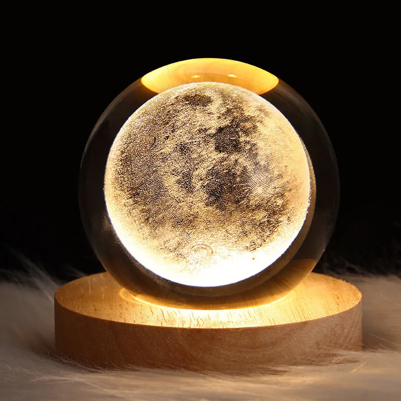 Luminous Starry Sky Crystal Ball Night Lamp