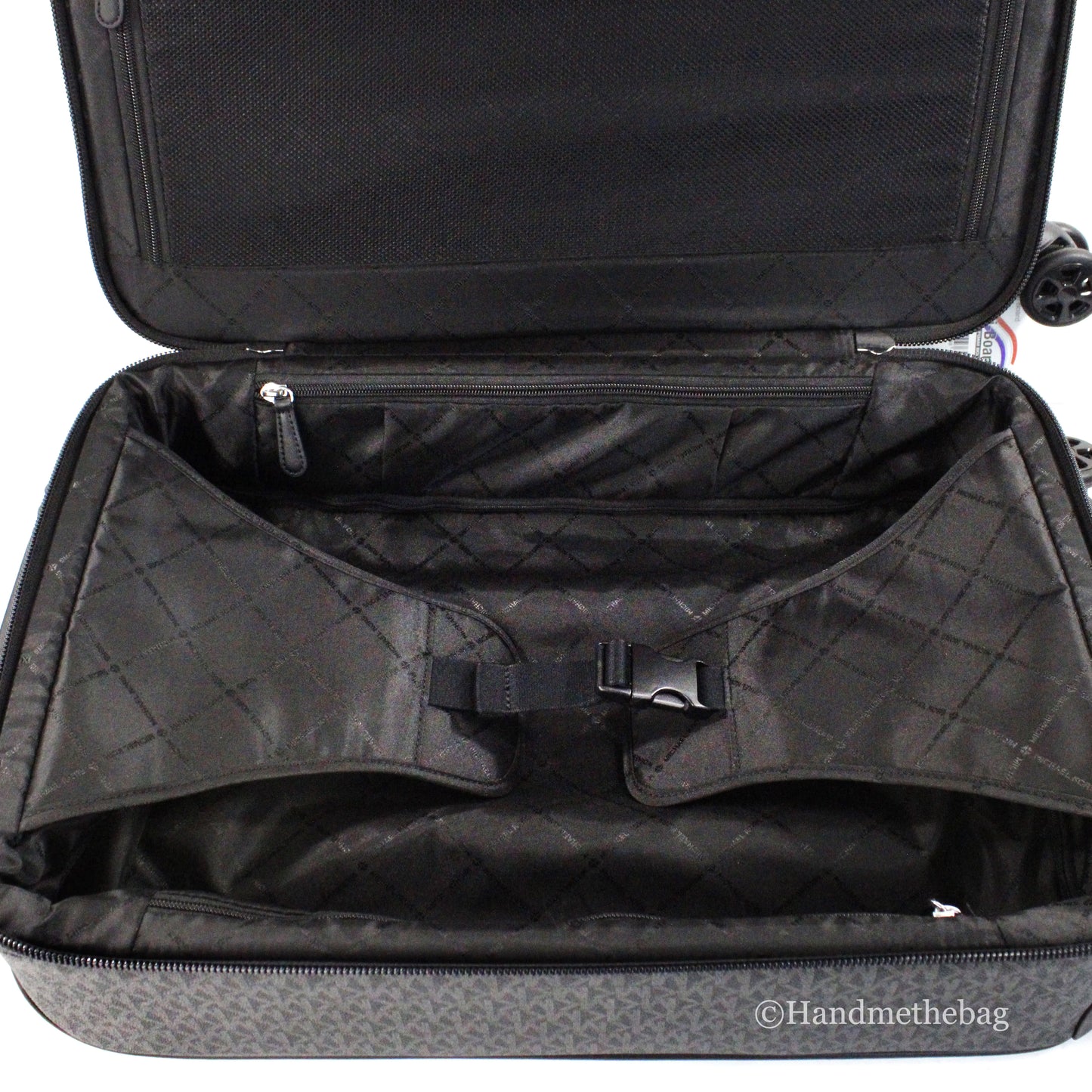 Michael Kors Travel Small Black Trolley Rolling Suitcase