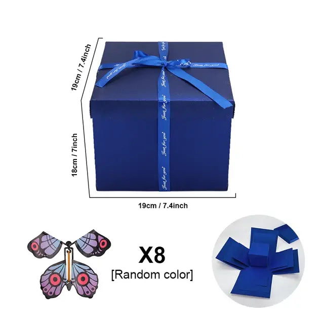 Magic Flying Butterfly Birthday Gift Box