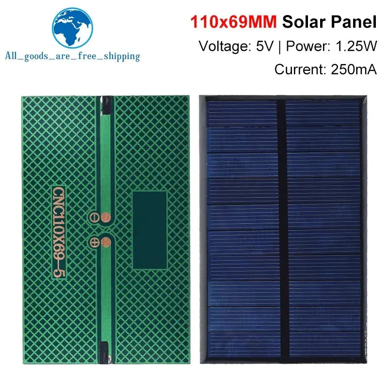 Solar Panel 5V 250MA 1.25W