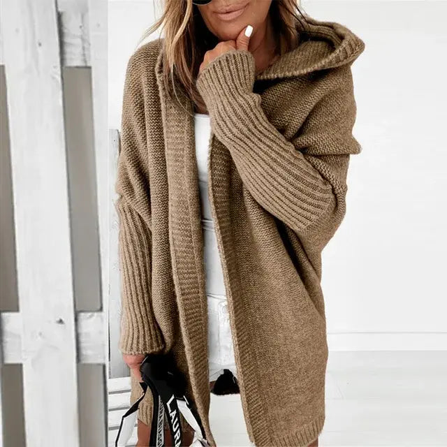 Oversized Cardigan Coat Sleeve