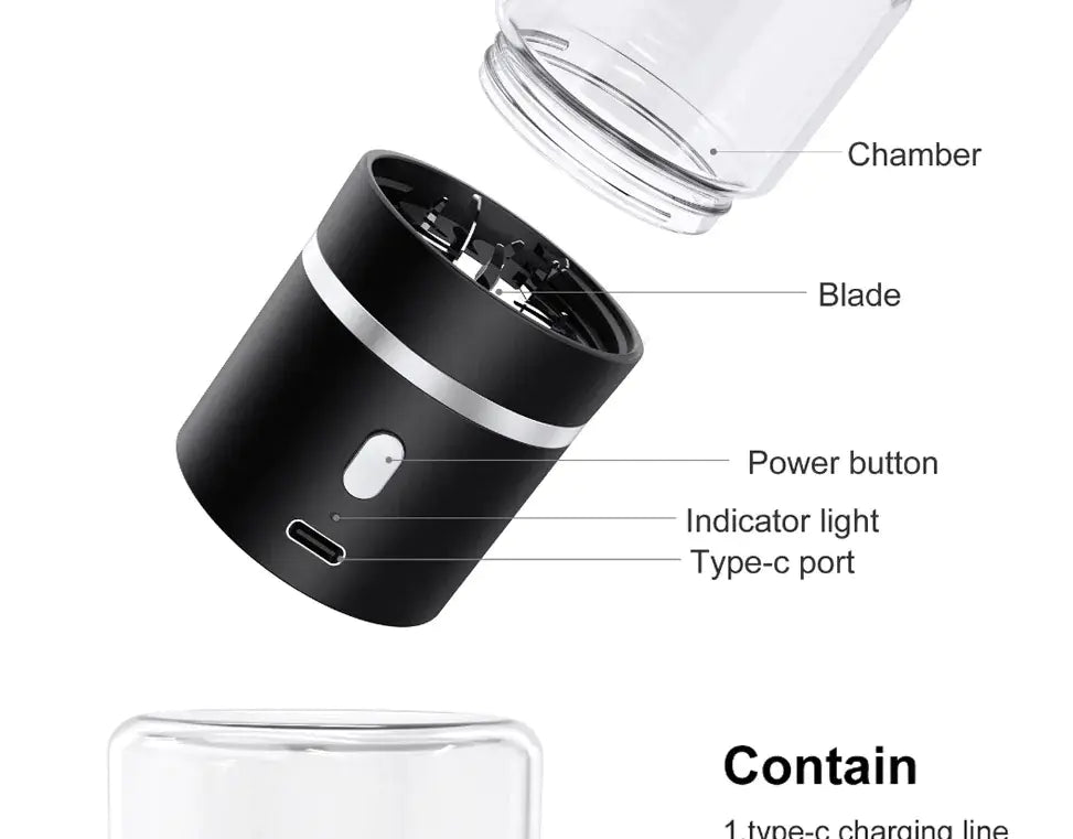 Mini Electric Dry Herb Grinder