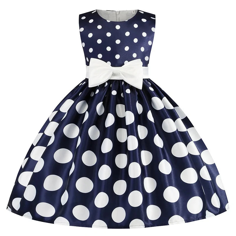 Children's Satin Dress For Girls