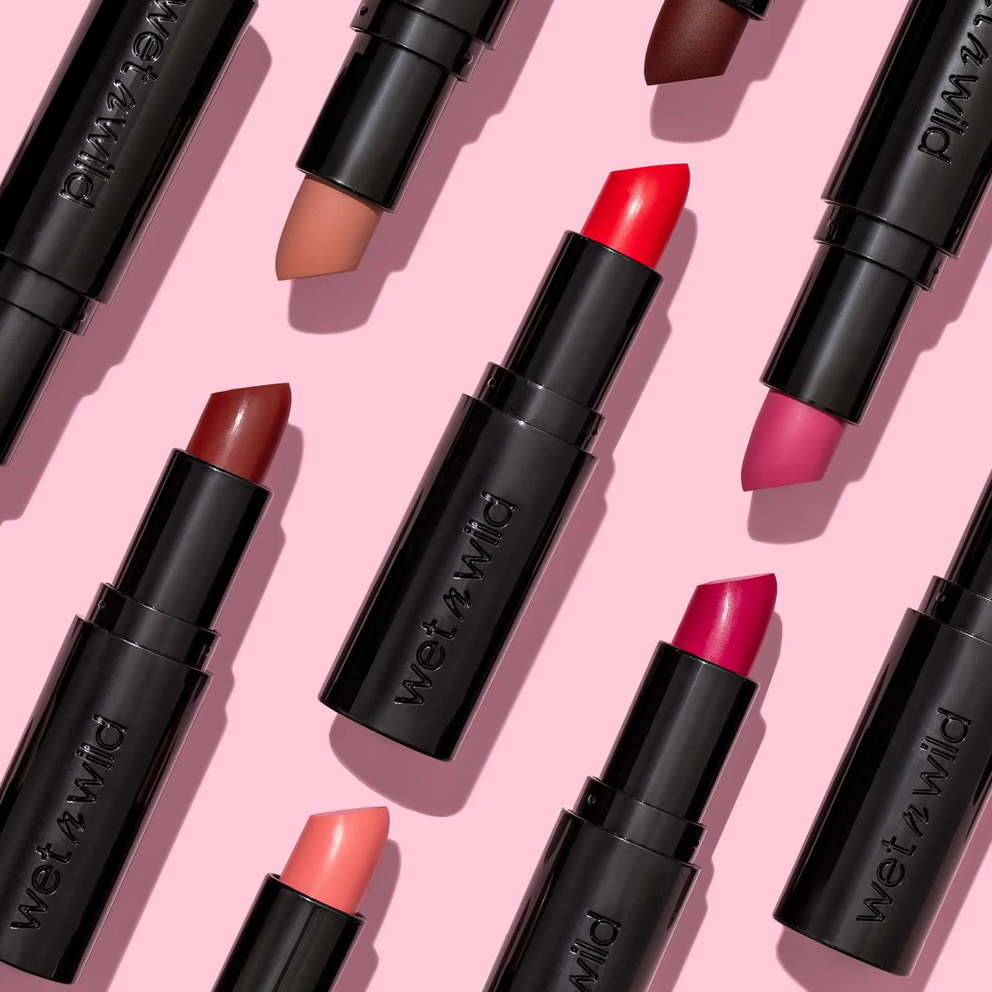 wet n wild Mega Last Matte Lip Color, Semi Matte Hyaluronic Acid Infused, Long Lasting Full Coverage for a Nourishing Pout, Cruelty-Free & Vegan - Mauve Outta Here