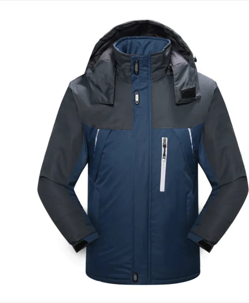 Cold-Proof Fleece-Lined Thickened Jacket