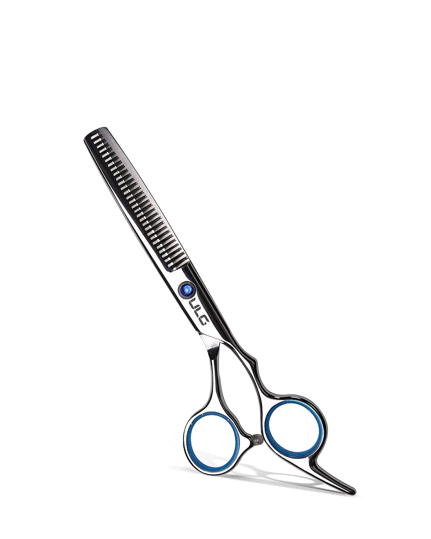 Hair Thinning Scissors ULG Professional Barber’s Texturizing Teeth Shears for Hairdressing, Salon and Home Use Thinning Shears for Hair Cutting, Made of Japanese Stainless Steel, 6.5 inch Blue