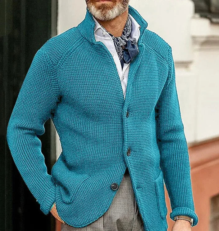 Autumn Men's Knitted Sweater Coat