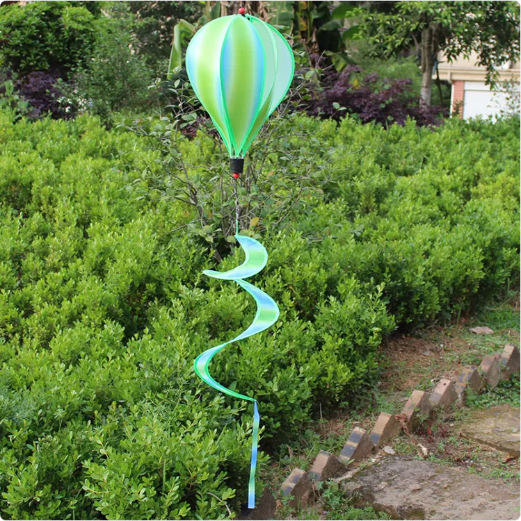 Colorful Hot Air Balloon Wind Spinner