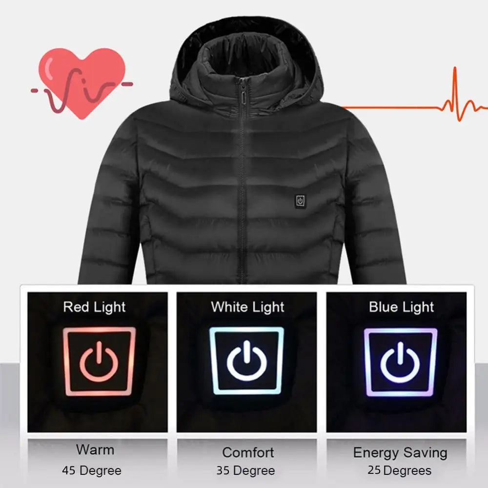 Self-Heating Electric Cotton Coat