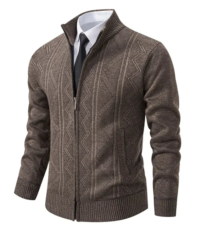 Autumn Men's Loose Knit Cardigan