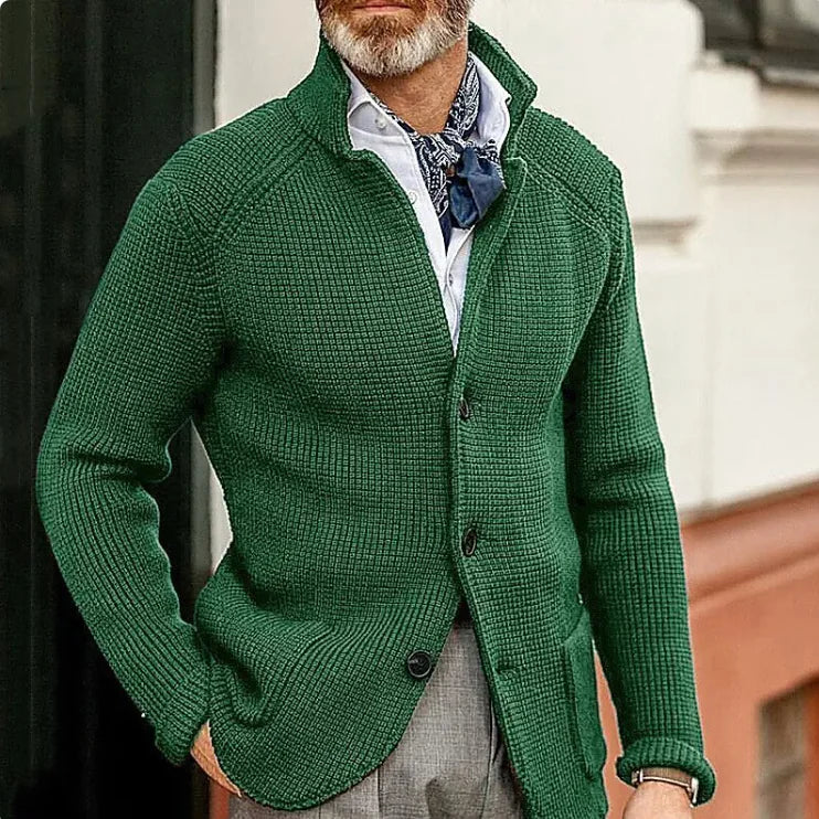 Autumn Men's Knitted Sweater Coat