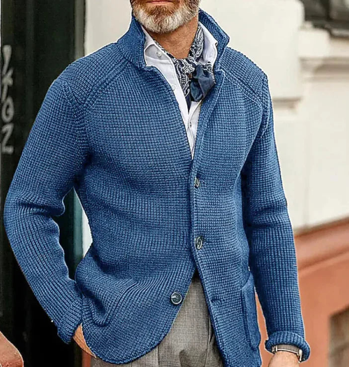 Autumn Men's Knitted Sweater Coat