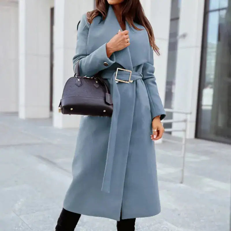 Autumn Long Sleeve Fashion Trench Coat