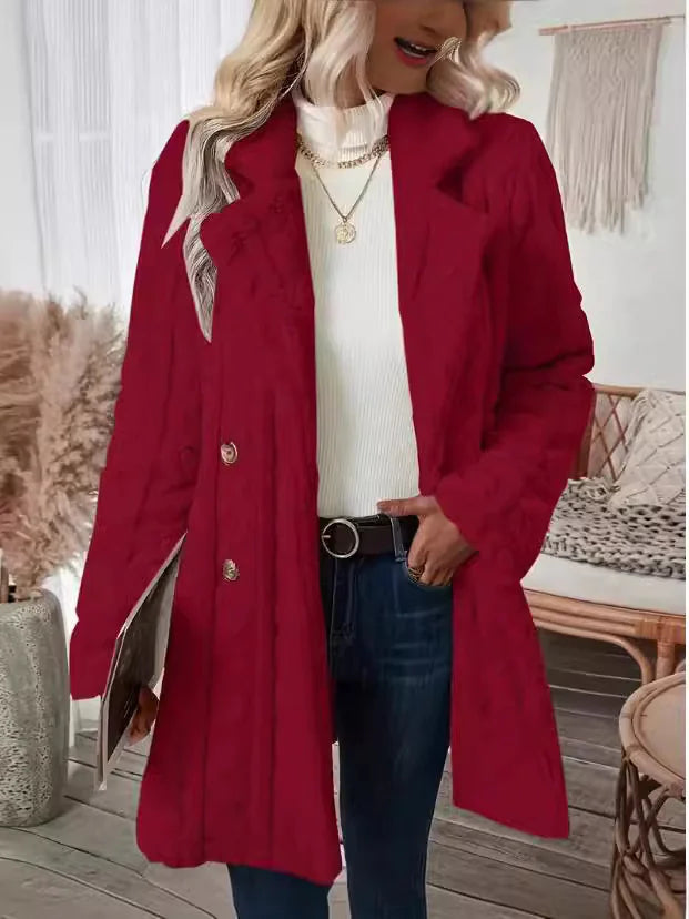 Women's Long Sleeve Coat