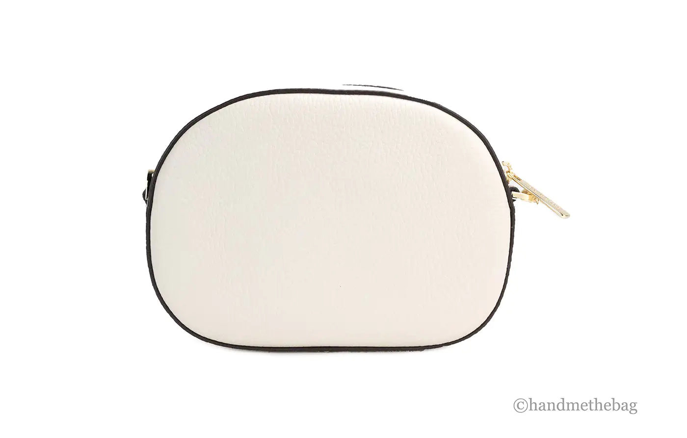 Michael Kors Jet Set Glam Light Cream Oval Crossbody