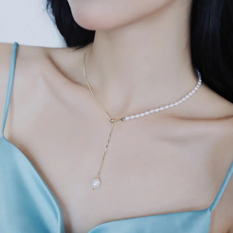 Pearl Chain Necklace